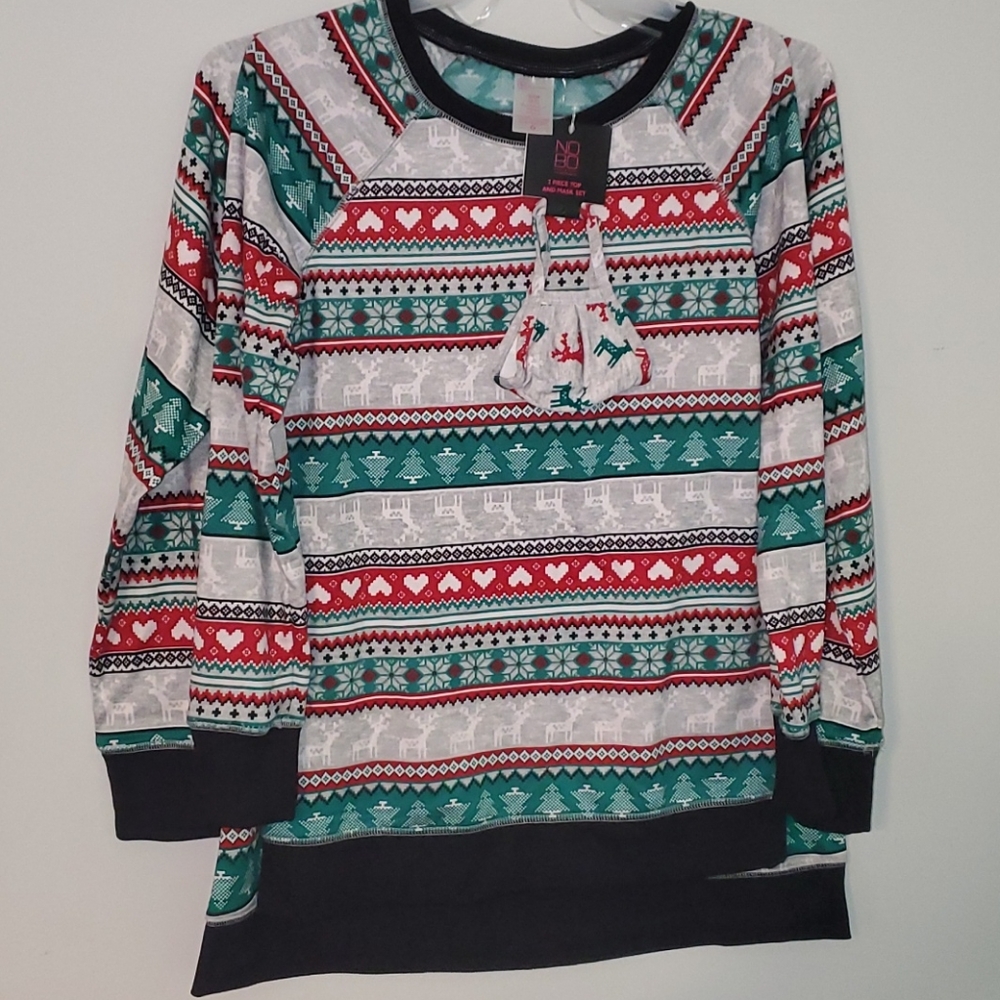WOMEN TUNIC PULL OVER W MASK